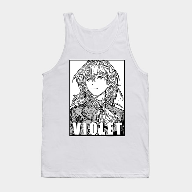 Violet evergaden manga panel Tank Top by yuhunaya